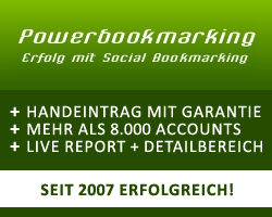 Powerbookmarking.de Social Bookmark Eintragsdienst