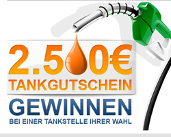 Tankgutschein Gewinnspiel