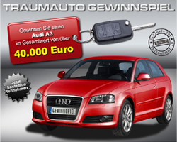 Traumauto Gewinnspiel