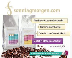 Sonntagmorgen.com - Kaffee selber mischen